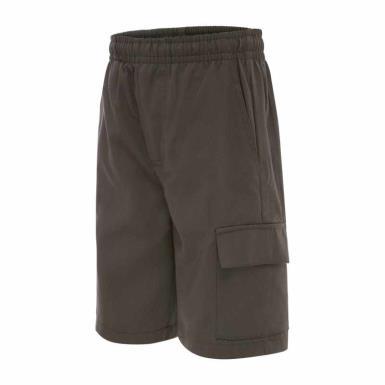  Senior Boys Grey Cargo Shorts Image 1